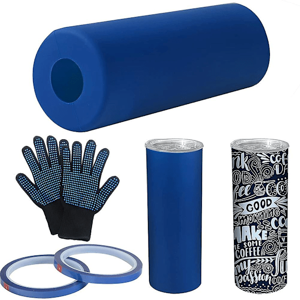 Sublimering Blanks Silikonband Manschett Kit För Sublimering Tumblers 20 Oz Skinny, Wraps Istället S