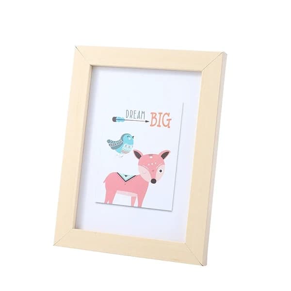 HA~Rektangulær Fotoramme med Passepartout, 13 cm x 18 cm Sort, 2-pak