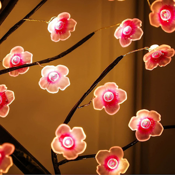 Søde kirsebærblomsterdekorationer til soveværelse hjem jul