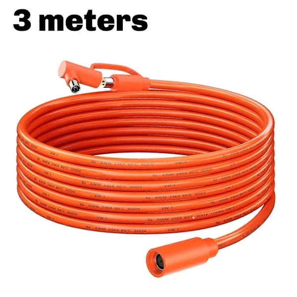 12AWG Forlængerkabel til solgenerator 8mm Hun til Han DC7909 Solpanelkabel med DC8020