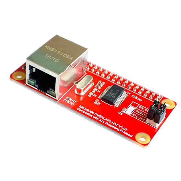 Enc28j60 Ethernet-nätverkskort LAN-adaptermodul för Raspberry Pi Zero