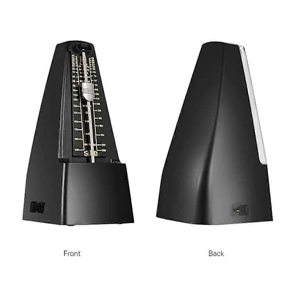 Standard Precision Mekanisk Metronom för Piano, Gitarr [] Svart