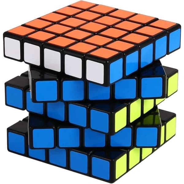 Rubiks kube 5x5 - Nivå 5 - Vanlig - Nybegynner - Barn - Konkurranse - Profesjonell
