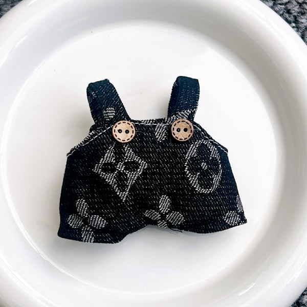 [HH]Labubu Tøj Outfit 17cm Designer Brand Dukke Tilbehør Sæt La Bubu Dukke Tøj 1 piece ( only clothes)