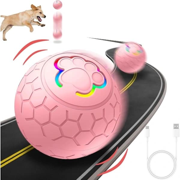 Interaktiv ball for hunder, intelligens, hundeleke
