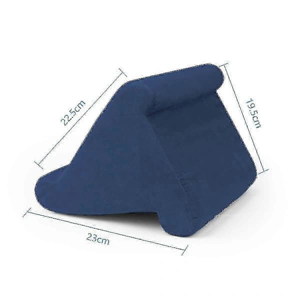 HA~Mjukt tabletstativ, multi-vinkel iPad-stativ med netlomme Navy
