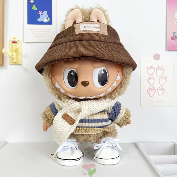 [HH] Vaatteet Vain Labubu Labubu Time to Chill Asut Labubu Pukeutumisnukke Vaatteet Kartio Haalari Puku Doll not included