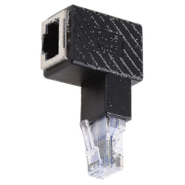 Elbow Rj45 til Fe-kabel 90 De Adapter Lan Extens