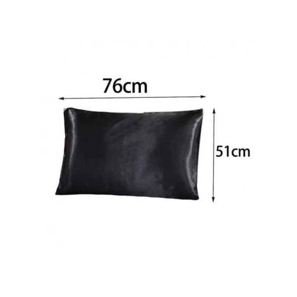 2-pack Satäng Kuddfodral i Siden Satin, A-typ
