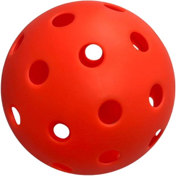 Pickleballbollar, med 40 hål ihålig luftflöde speciellt designade utomhus inomhus pickleballbollar för inomhus utomhusturneringar Backyard