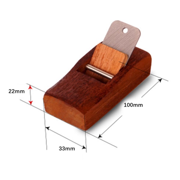 Mini träplan snickarflygplan, handgjorda träverktyg