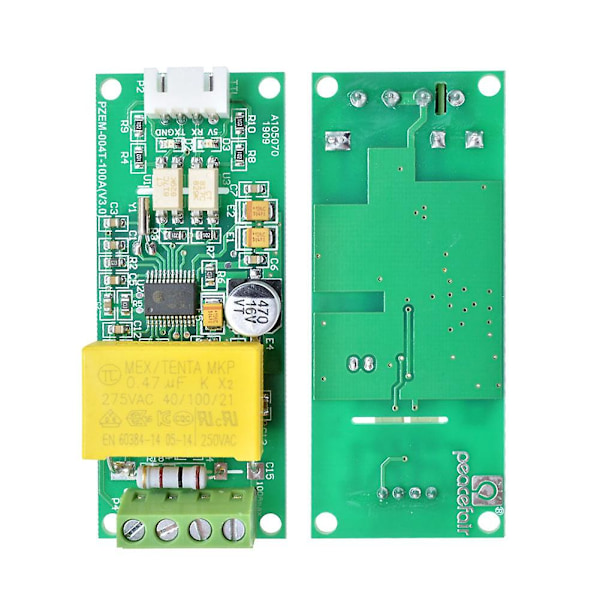 AC Digital Multifunktionsmätare Watt Effekt Volt Ampere Ström Testmodul Pzem-004t För Ttl Com2/com3/