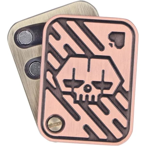 HA~Fidget Slider Legetøj - Metal Poker Fidget Slider til Voksne