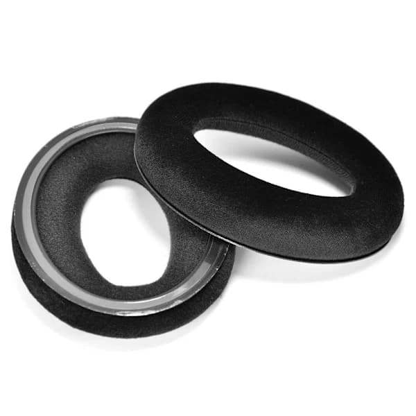 Øreputer hodetelefonputer puter for Sennheiser PC37X PC38X gaming svart stoff svart stoff
