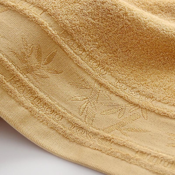 100% bambusfiber badehåndklæder Mikrofiber håndklæde badeværelse Mænd Kvinder Blød frottéhåndklæde til voksne Superabsorberende klud til hjemmet