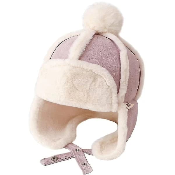HA-Baby Drenge Ushanka Øreklap Vinter Trooper Hue Unisex Børn Trapper Hat