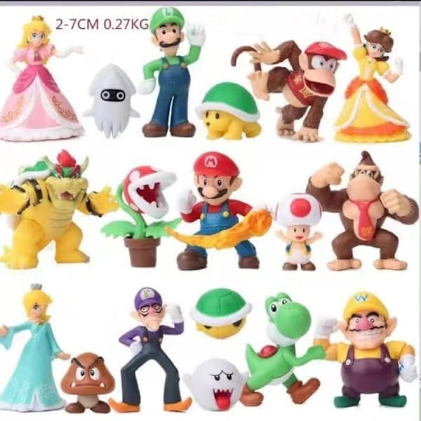 Super Mario figur [GKS] sett 1