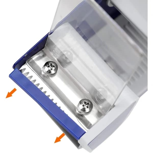 Teipdispenser for pakketeip, 4,45 cm bred teip, 7,62 cm innerpapprør