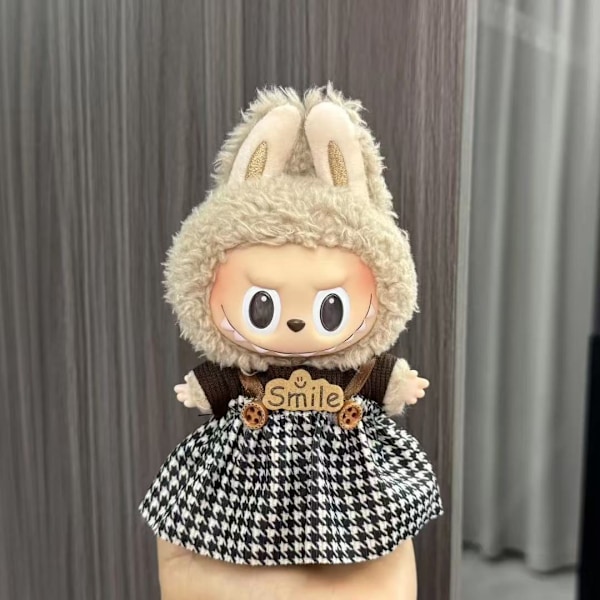 [HH] 17cm Labubu Kläder och Accessoarer Endast Designer, Dockor Ingår Ej, Labubus Original Klädset för La Bubu Docka for 17cm doll CN55