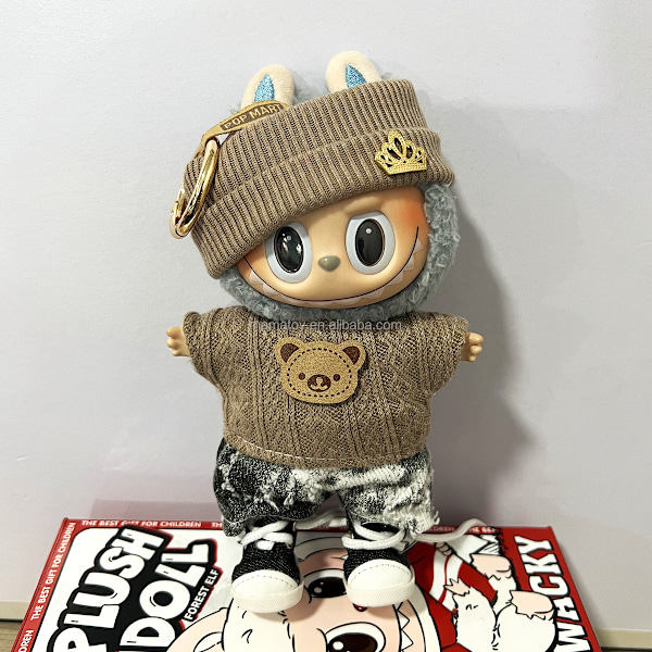 [HH]Labubu Kläder Variation av Stilar Byxor Kjol Hatt Rem Byxor Tillverkare Hög Kvalitet Dolls not included Labu - 27