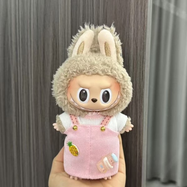[HH] Labubu Tillbehör och Klädset Anpassad Plysch Labubu Dockor Outfit för Labubu 8