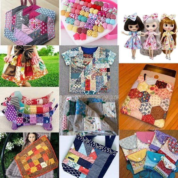 HA-50-pak bomuldsstoffer til patchwork, 100% bomuldsstof DIY 10}