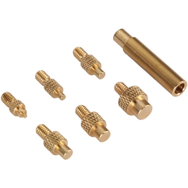 Loddespiss M2 M2.5 M3 M4 M5 M6 1/4 tomme M8 Universal 936 Loddebolthode Varmesett Innsettingsspiss for 3D-skriverdeler