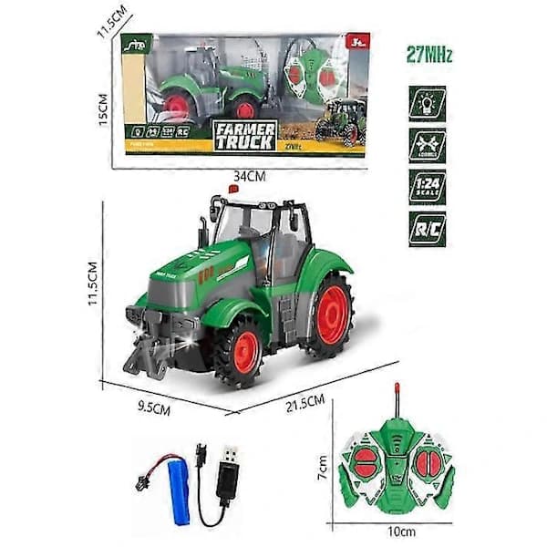 John Deere Barn Fjernstyrt Johnny Traktor