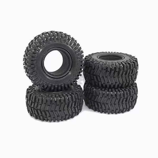 4 st 125 mm 2,2 tum däck för 1/10 RC Crawler Car Axial Scx10 90046 Rr10 Wraith Trx4 -6