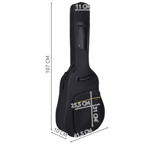 Guitar Case - Case for Acoustic Guitar