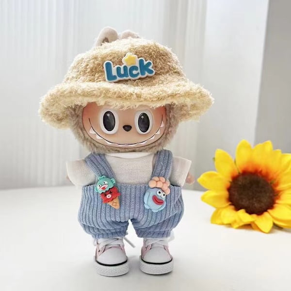[HH] Labubu Kläder Märkesdesign Kläder Labubu Kläder Väska Skor Utsmyckning Dekorationer Förklädnad