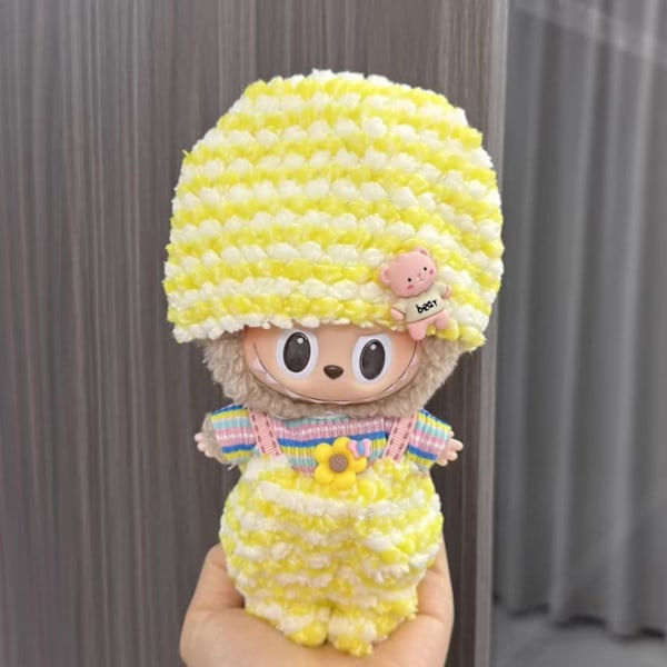 [HH] 17cm Labubu Kläder och Accessoarer Endast Designer, Dockor Ingår Ej, Labubus Original Klädset för La Bubu Docka for 17cm doll CN21