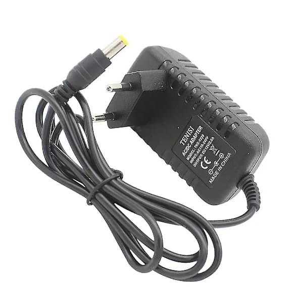AC/DC 12V 1A Strømadapter Oplader EU-stik til LED-strip Lys CCTV