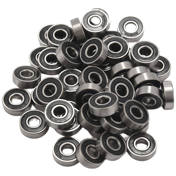 50 stk/sett 608 Ball Abec-5 8x22x7 Mm Dypspor Karbonstål Forseglede
