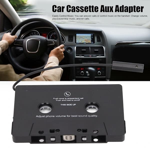 Bilradio Bluetooth Kassettmottaker Universal Kassettadapter Spiller Bluetooth 5.0