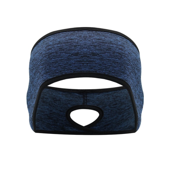Hörselskydd Pannband - 1 st, polyestermaterial, marinblå