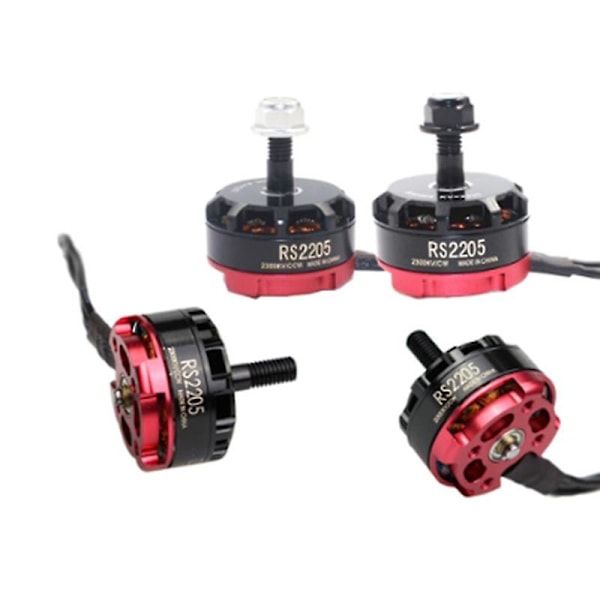 Rc Rs2205 2205 2300kv Cw Ccw Brushless Motor For 2-6s 20a/30a/40a Esc Fpv Rc Qav250 X210 Racing Dro