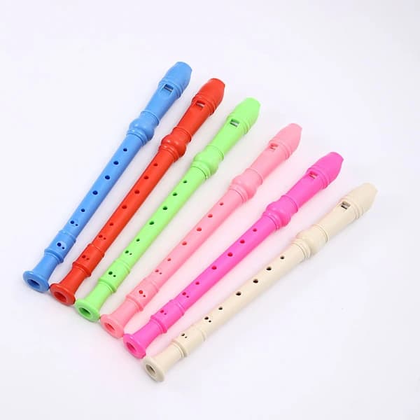 HA~ 3-Piece Recorder Musical Instrument Soprano Recorder Suitable for Beginners Colors Shipped Randomly