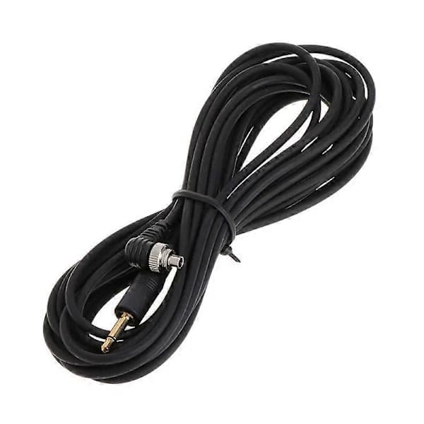 /HH/3,5 mm kontakt til hann Flash PC Sync Ledning Kabel Lysutløser For Studiofotografering