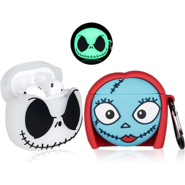 2-pakning etui for Airpod Pro Silikon kartongdesign Søtt etui Fa