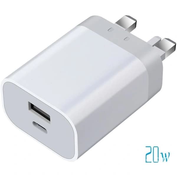 HA~PD20W A+C multi-protokoll hurtiglading UKCA-sertifisert UK-spesifikasjon ladehode PD-lader PPS smart hurtig flash-lading