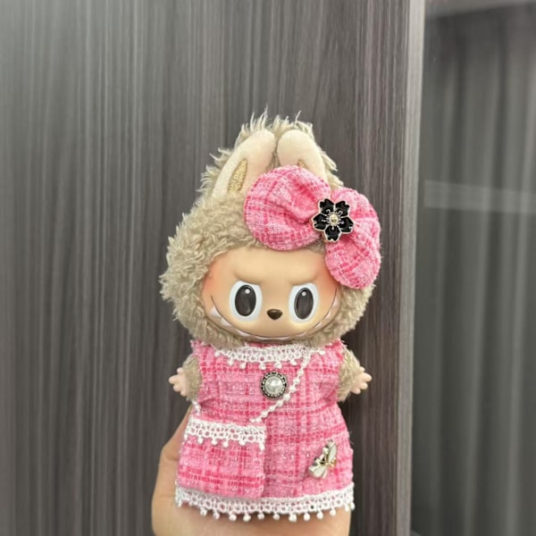 [HH] 17cm Labubu Kläder och Accessoarer Endast Designer, Dockor Ingår Ej, Labubus Original Klädset för La Bubu Docka for 17cm doll CN19