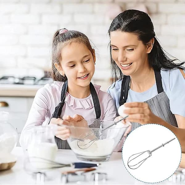 Kompatibel med KitchenAid håndmixer-tilbehør, erstatningstilbehør til Mixmaster-model erstatter: W10490648