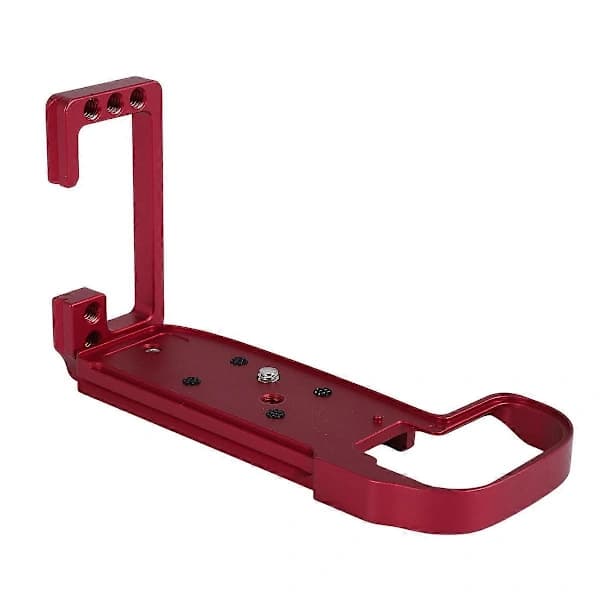 Hurtigkoblings L-plate for Canon EOS R5 EOS R6 Kamera, Rød