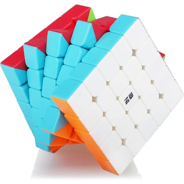 Speed ​​Cube 5x5 5x5x5 tarraamaton taikakuutio palapeli taikanopeus