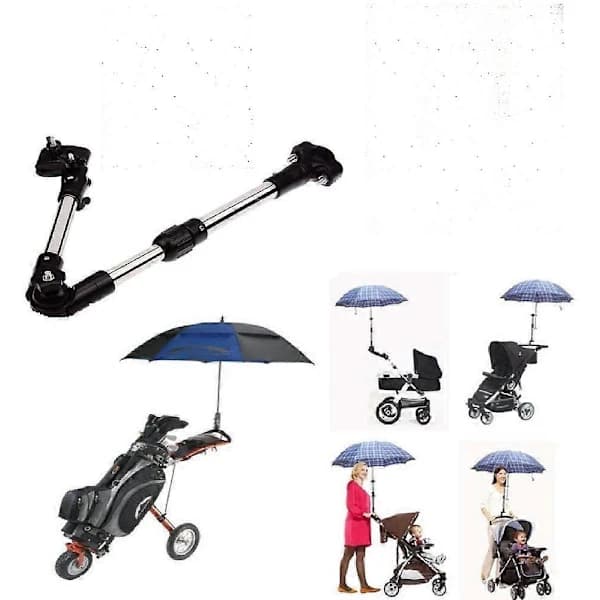 HA-Universell Vikbar Cykel Paraplyhållare - Paraplyställ Rullstol Paraply