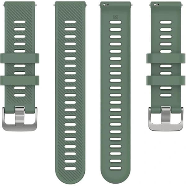 Silikonvevd erstatningsrem for Garmin Forerunner 158/55