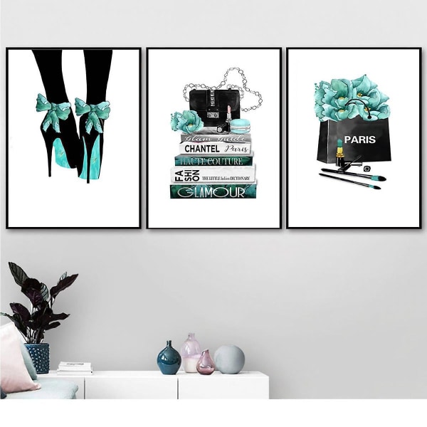 Wekity Naisen Rakkaus 1 Seinätaide Canvas Painatus Juliste, Yksinkertainen Muoti Vesiväri Taide Maalaus Dekor Kotiin Olohuoneeseen Makuuhuoneeseen Toimistoon ja Lastenhuoneeseen