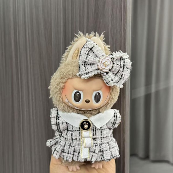 [HH] 17cm Labubu Kläder och Accessoarer Endast Designer, Dockor Ingår Ej, Labubus Original Klädset för La Bubu Docka for 17cm doll CN50