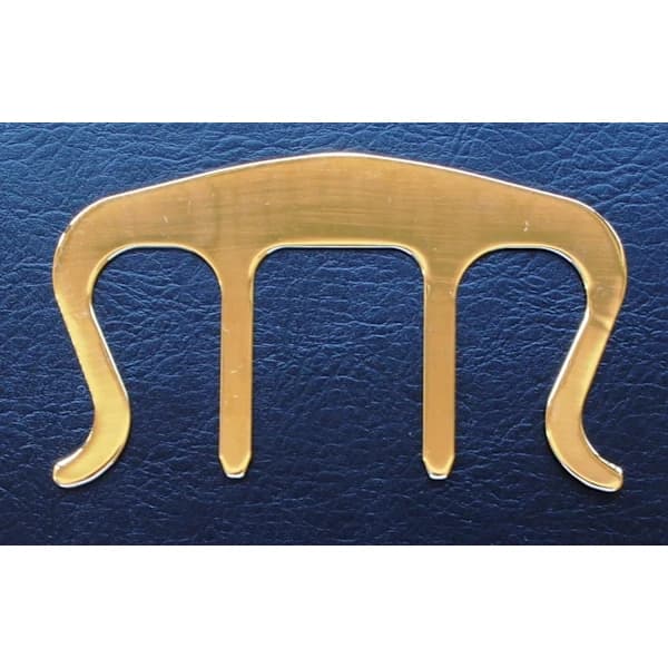 92x64x8mm Gullklemme - Notebokmerke og Sideholder